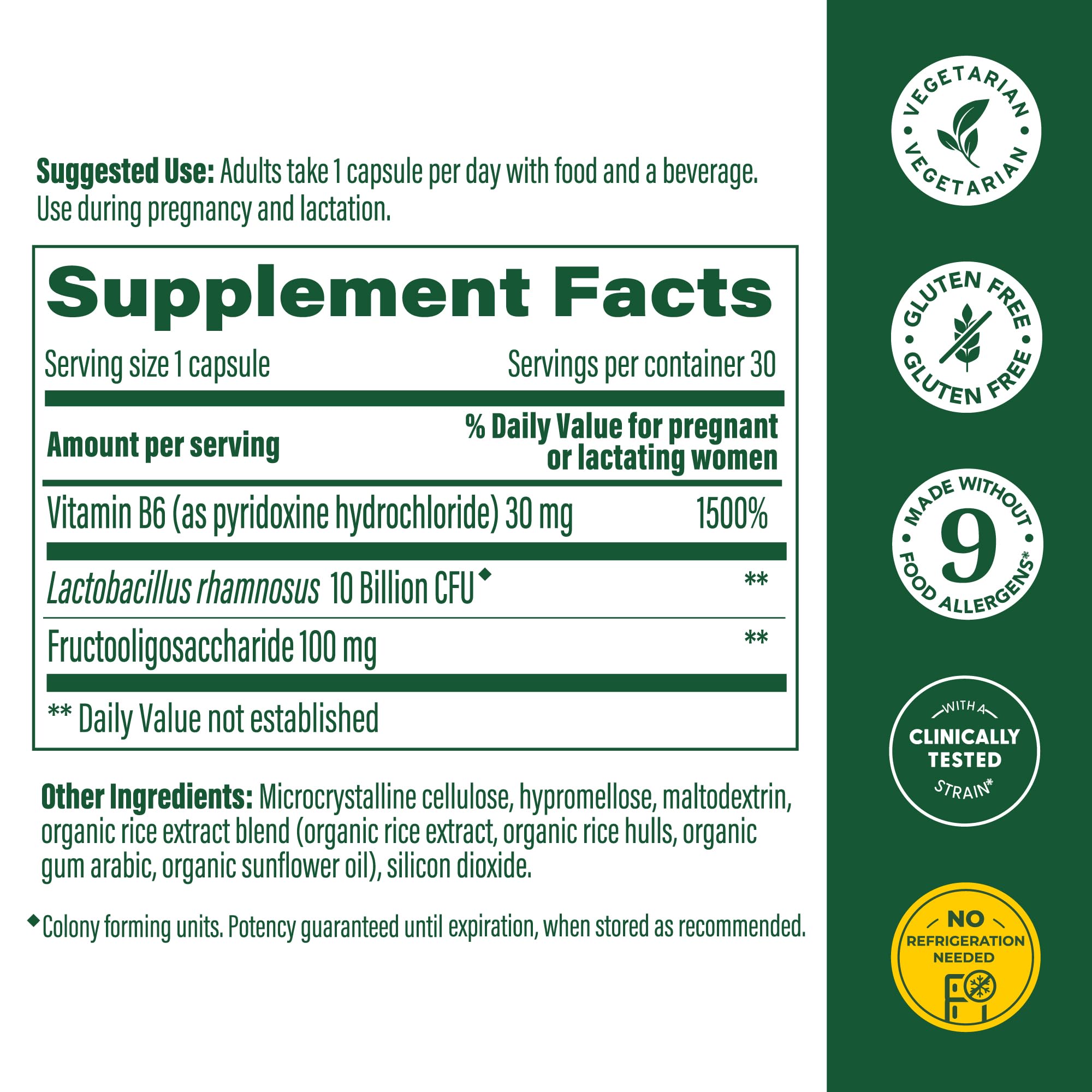 LGG probiotic strain illustration