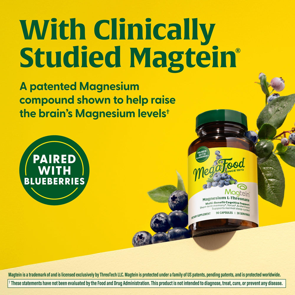 Blueberries shown for 100 mg per serving and antioxidants.