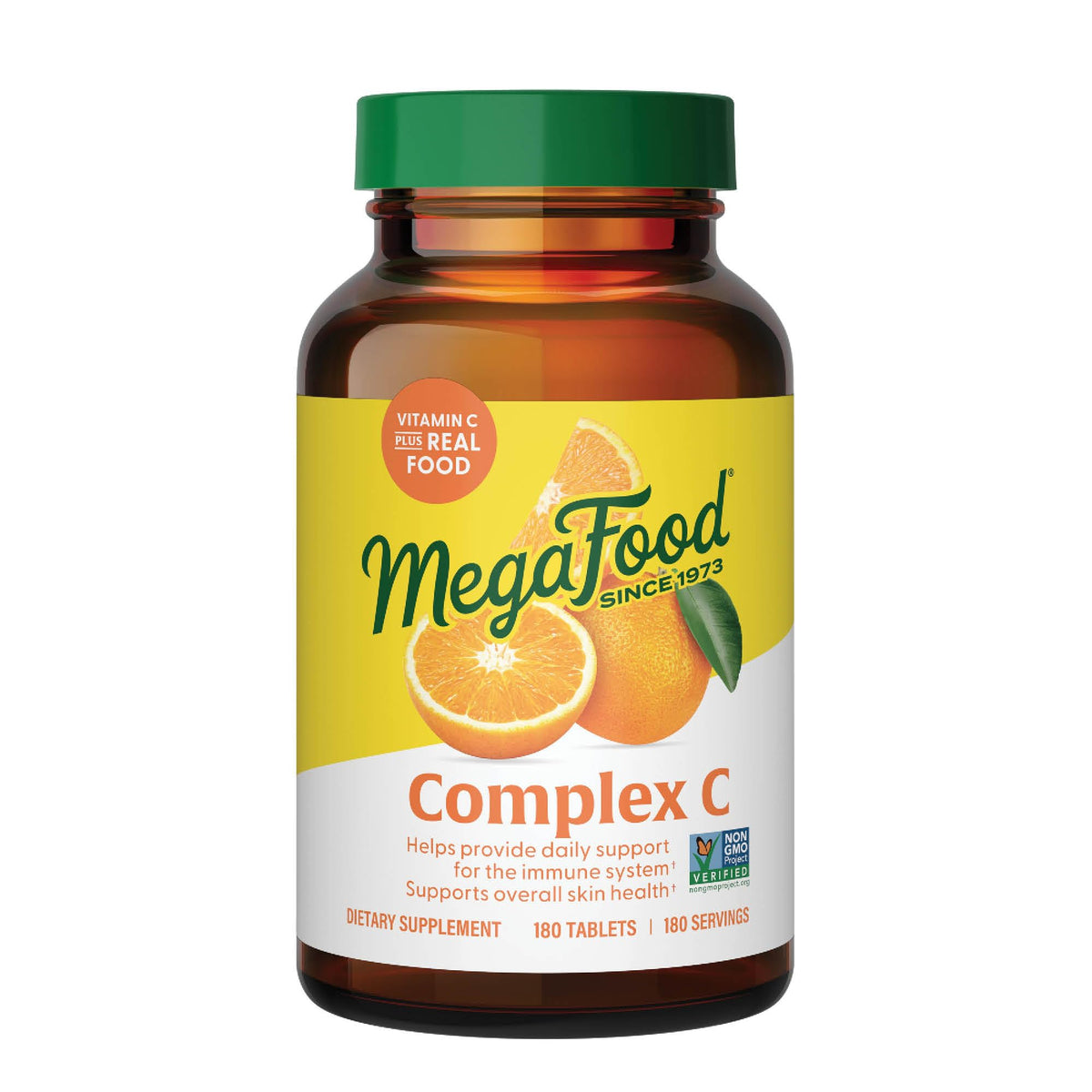 MegaFood Complex C bottle – front view
