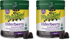 Hero image: MegaFood Elderberry Immune Support Gummies in a two-pack