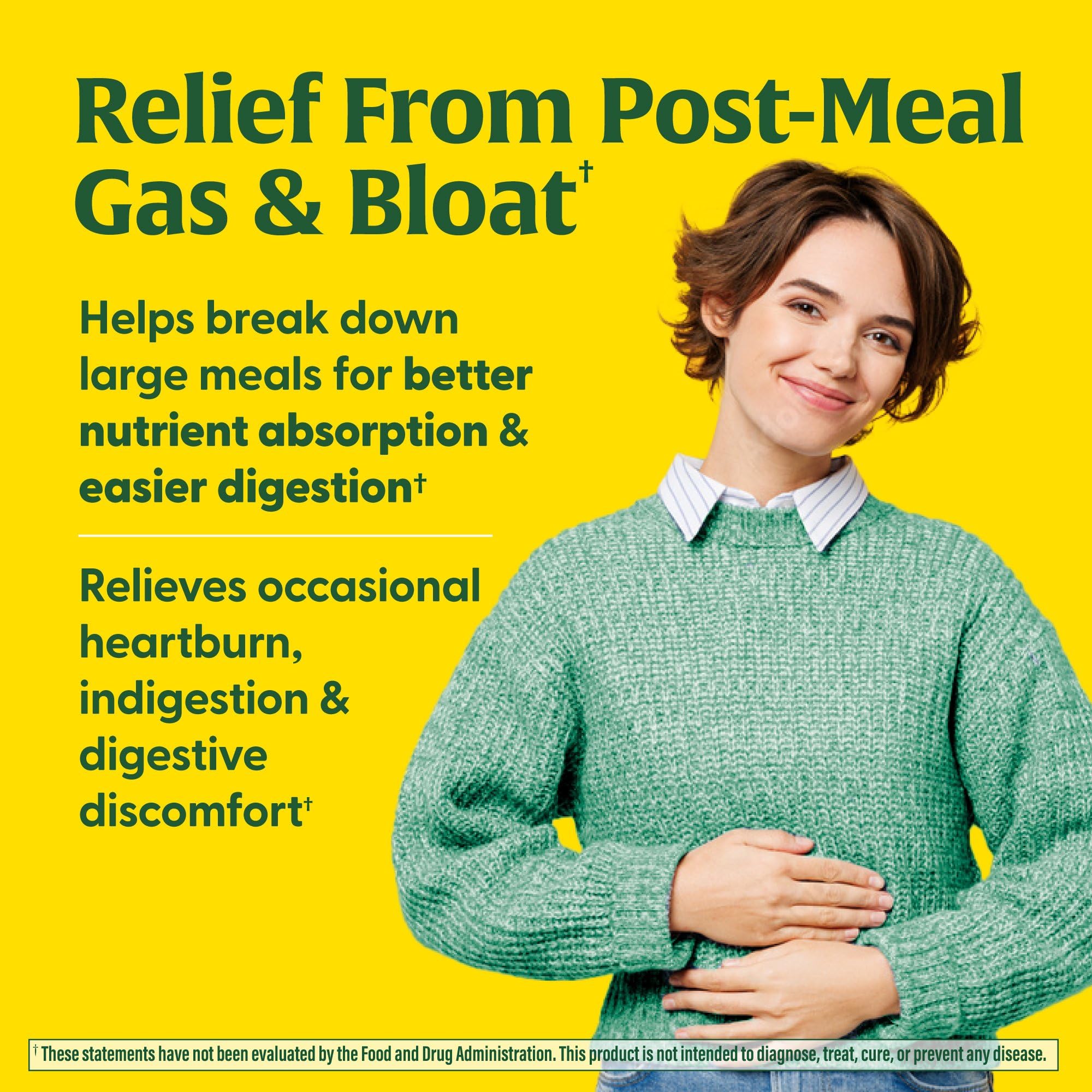 Enzyme types included: amylase, protease, lipase, cellulase, lactase