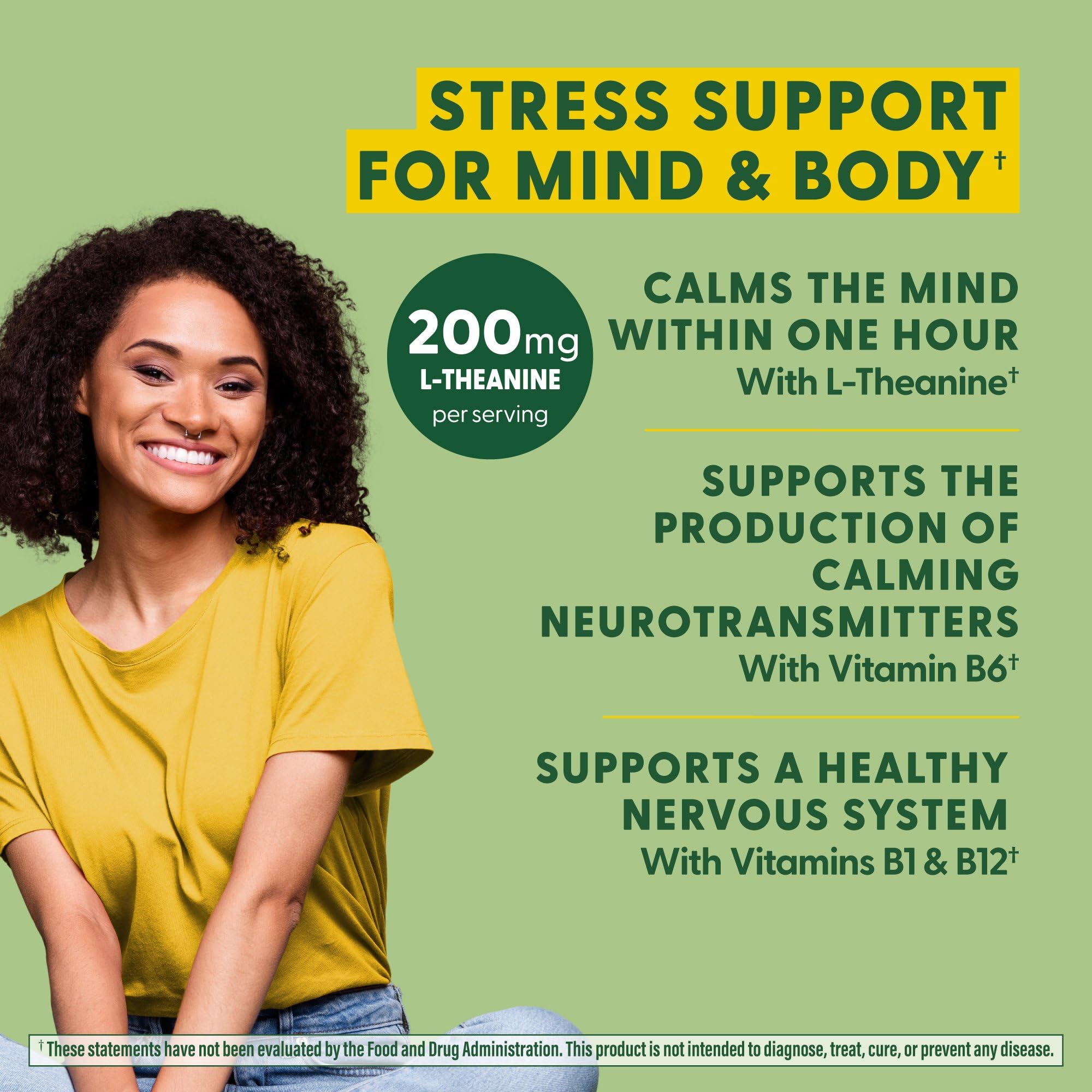 Lemon Balm leaf extract and Zinc Bisglycinate capsules