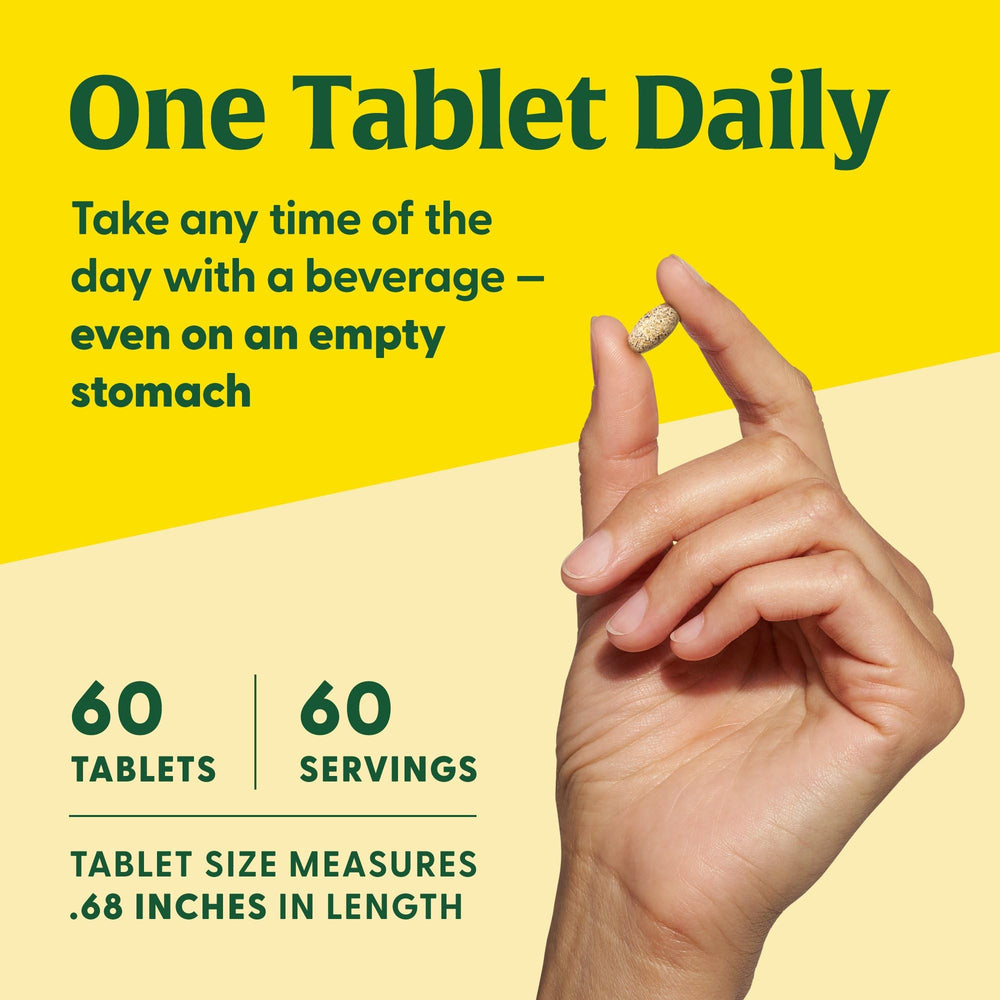 Bold text indicating B vitamins, immune support and minerals