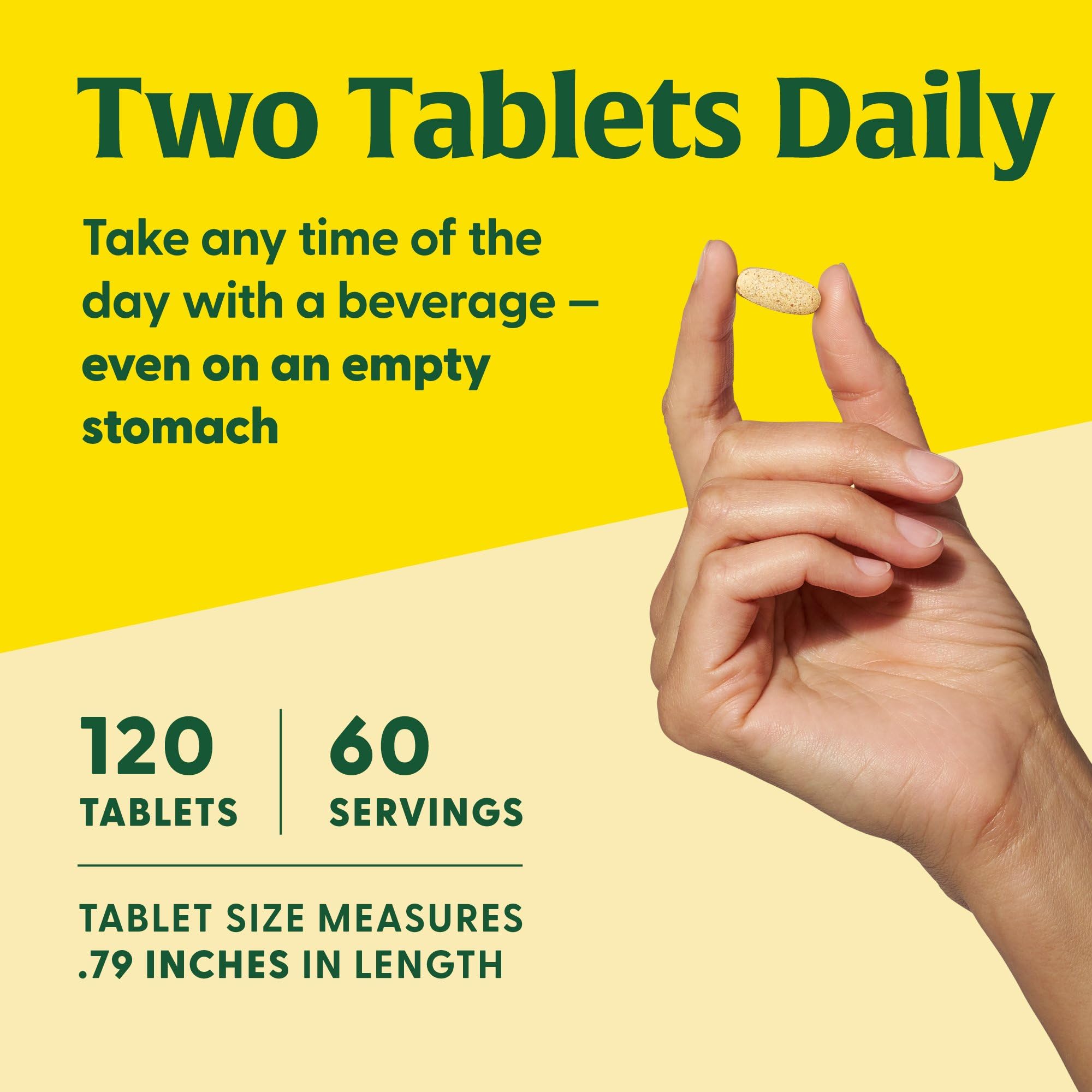 MegaFood Men's Advanced Multivitamin bottle with 120 tabs