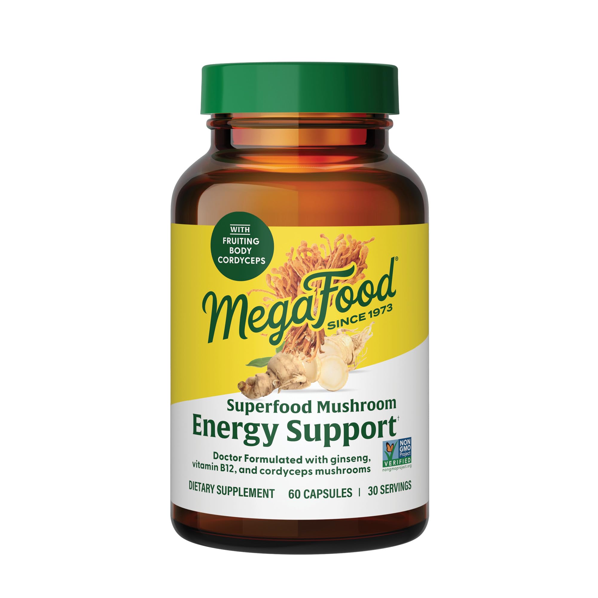 MegaFood Cordyceps Mushroom Energy Support bottle