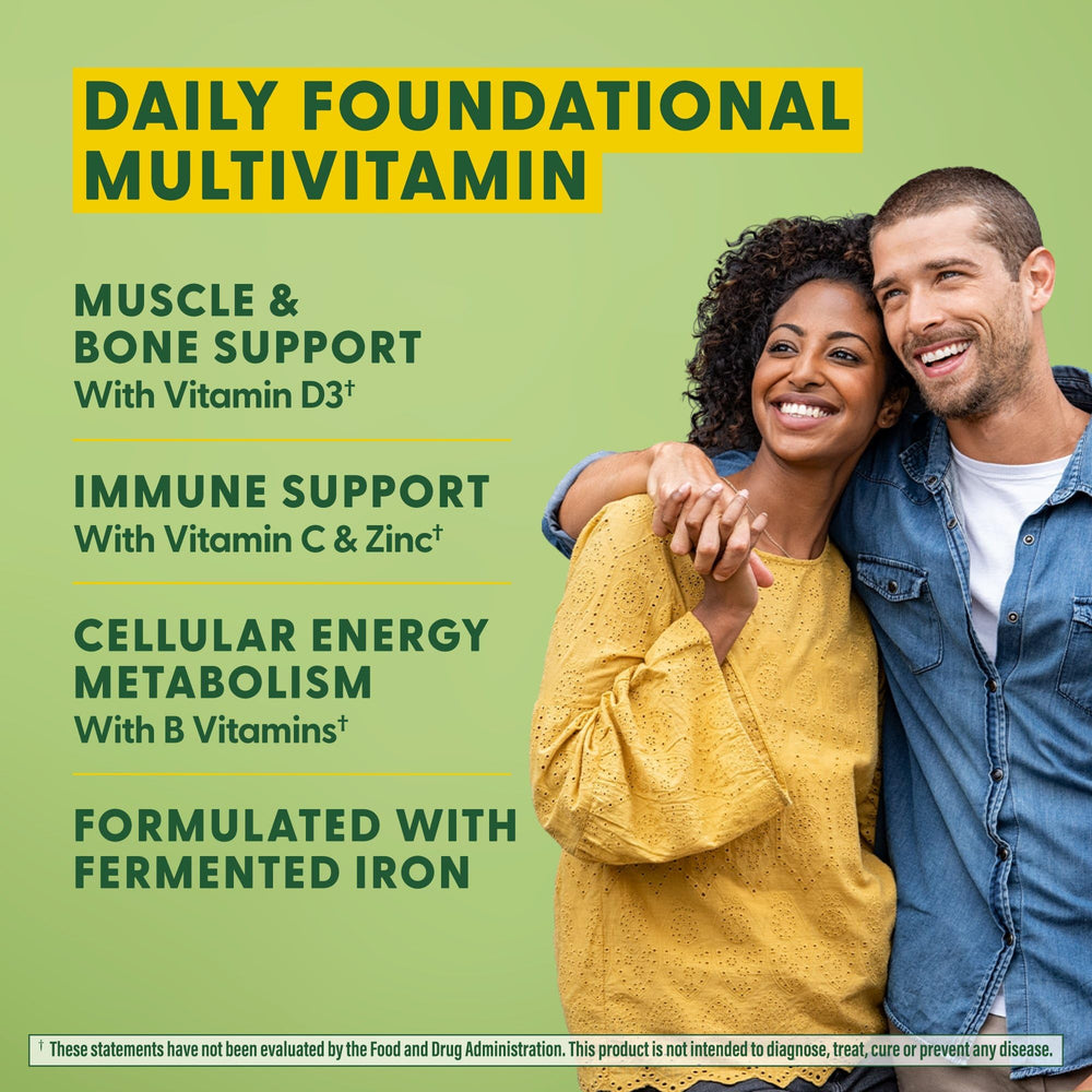 Immune support nutrients like vitamin C and zinc illustrated for the multivitamin