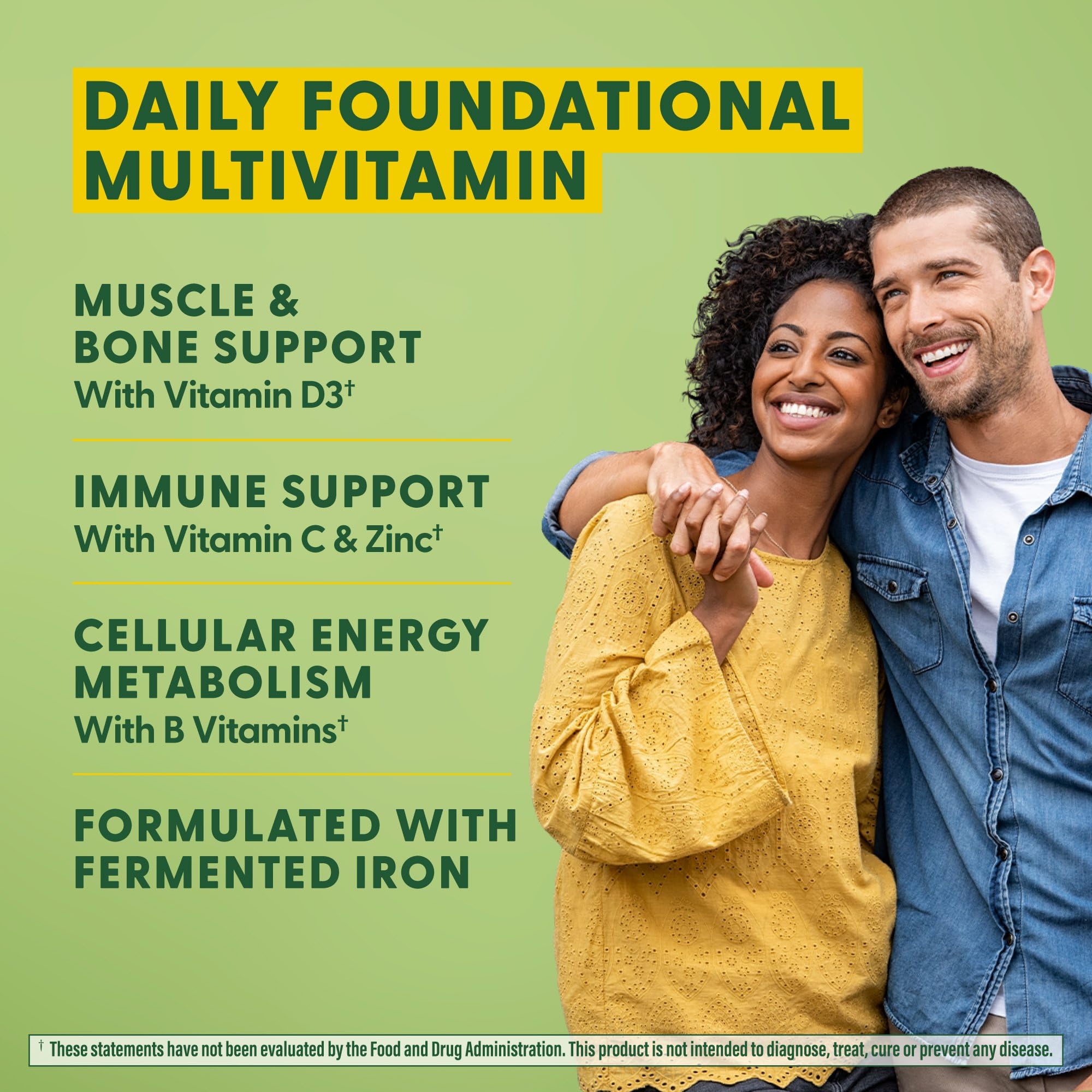 Close-up of vitamins and minerals included in MegaFood One Daily Multivitamin