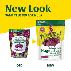 Graphic highlighting magnesium citrate and magnesium malate forms