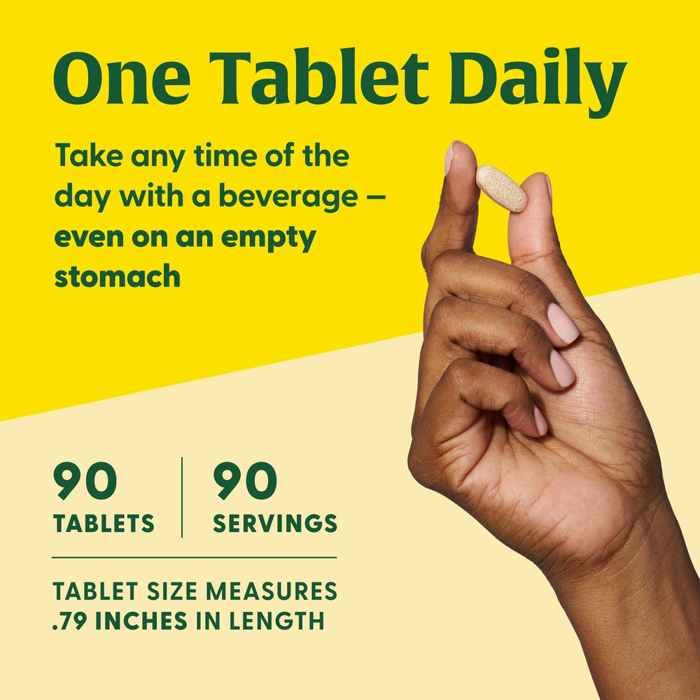 Bottle with ingredients and Real Food badge for MegaFood Ultra C 400 mg