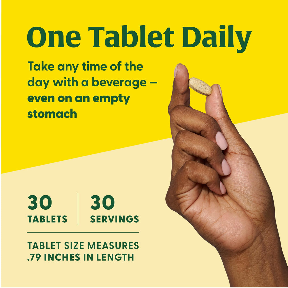 Bone health emphasis with Vitamin D in MegaFood Women's 40+ multivitamin