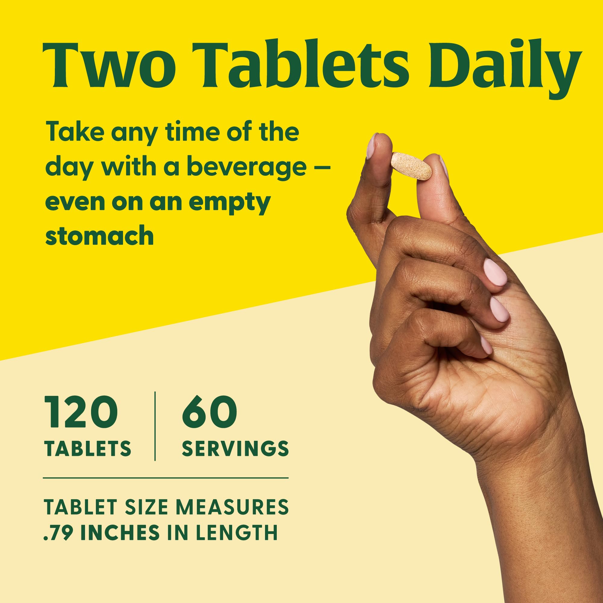 Real food ingredients used in MegaFood Women’s 55+ Advanced Multivitamin