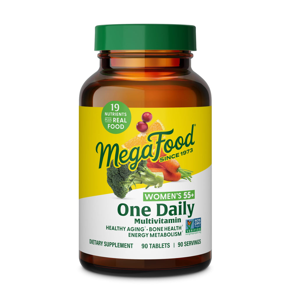MegaFood Women's 55+ One Daily Multivitamin bottle front view