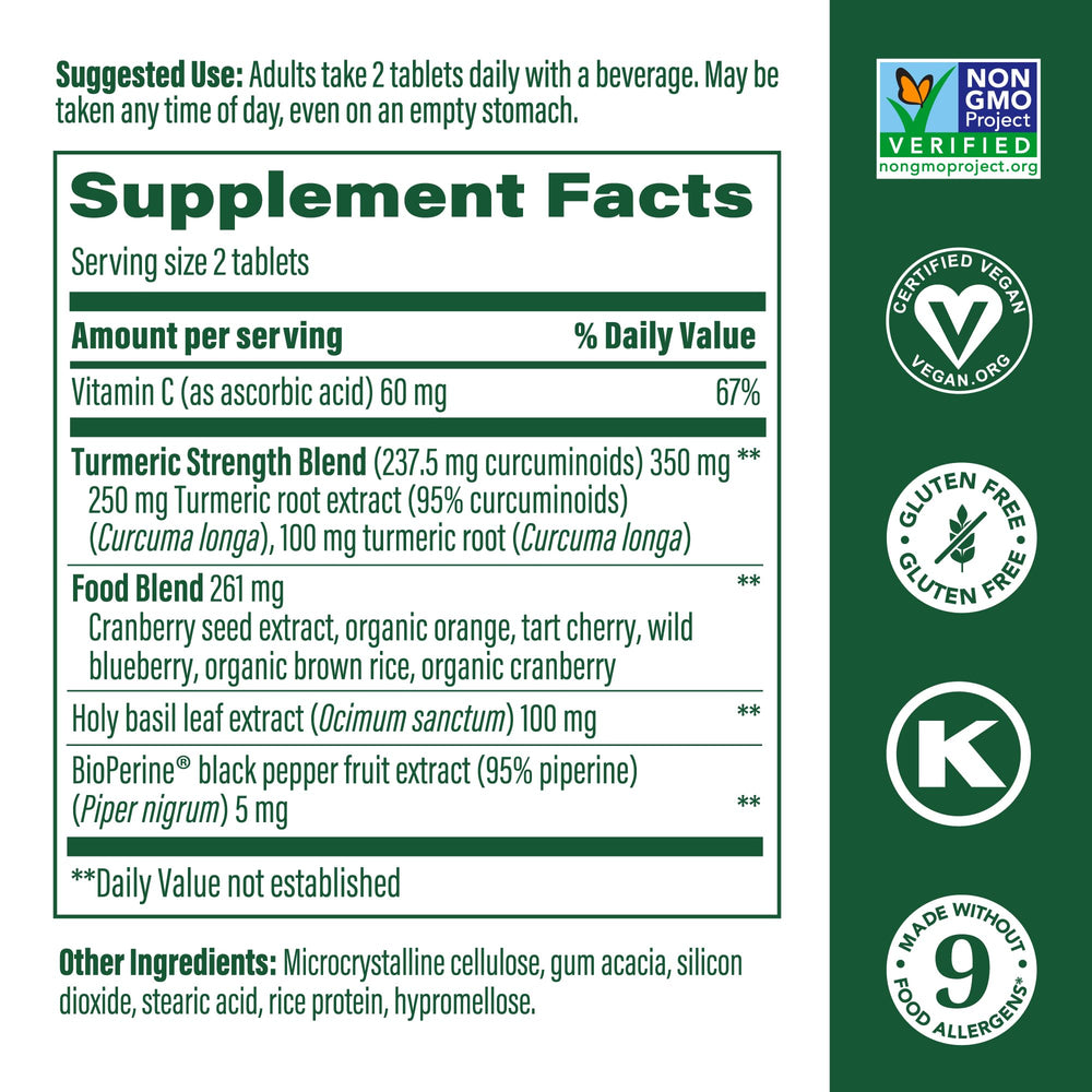 Close-up of BioPerine and Vitamin C for enhanced absorption
