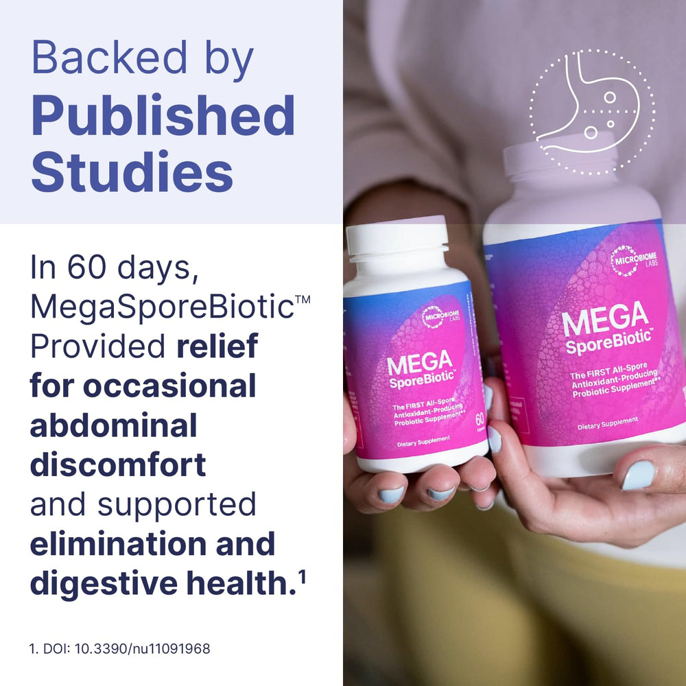 DNA-verified Bacillus strains used in MegaSporeBiotic