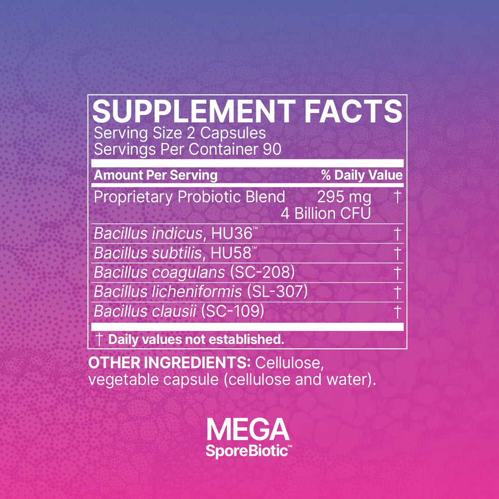 Travel-friendly, shelf-stable MegaSporeBiotic for on-the-go use