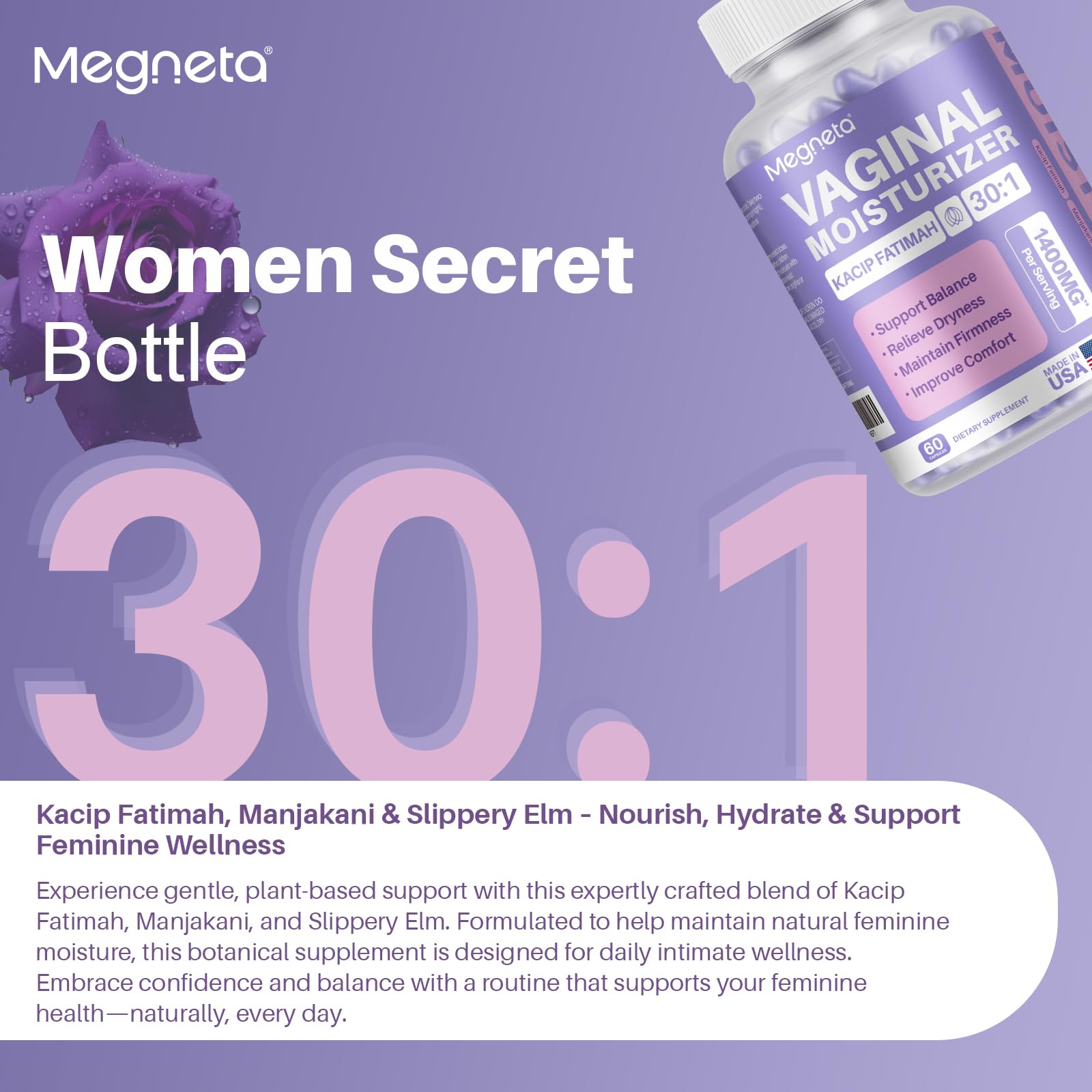 Vegan, non-GMO, gluten-free labeling on packaging