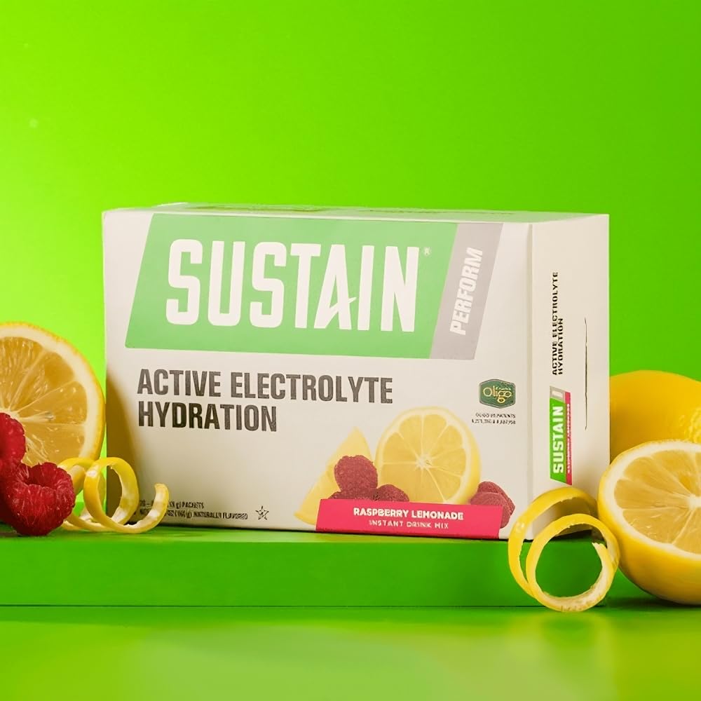 Melaleuca Sustain Sport bottle illustrates quick hydration after workouts