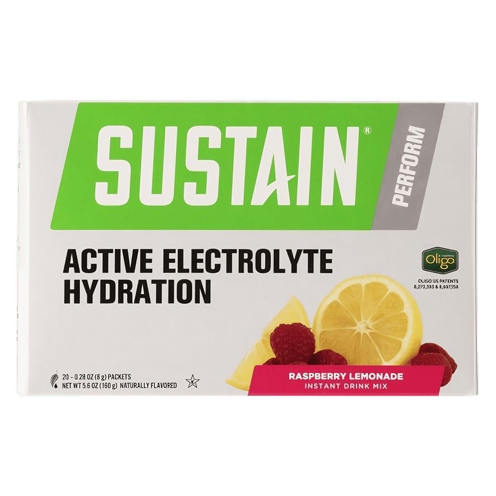 Melaleuca Sustain Sport Raspberry Lemonade can for on-the-go rehydration and sustained energy
