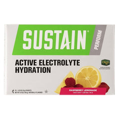 Melaleuca Sustain Sport Raspberry Lemonade can for on-the-go rehydration and sustained energy