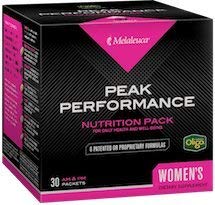 Melaleuca Peak Performance Nutrition Pack for Women – AM & PM Packets