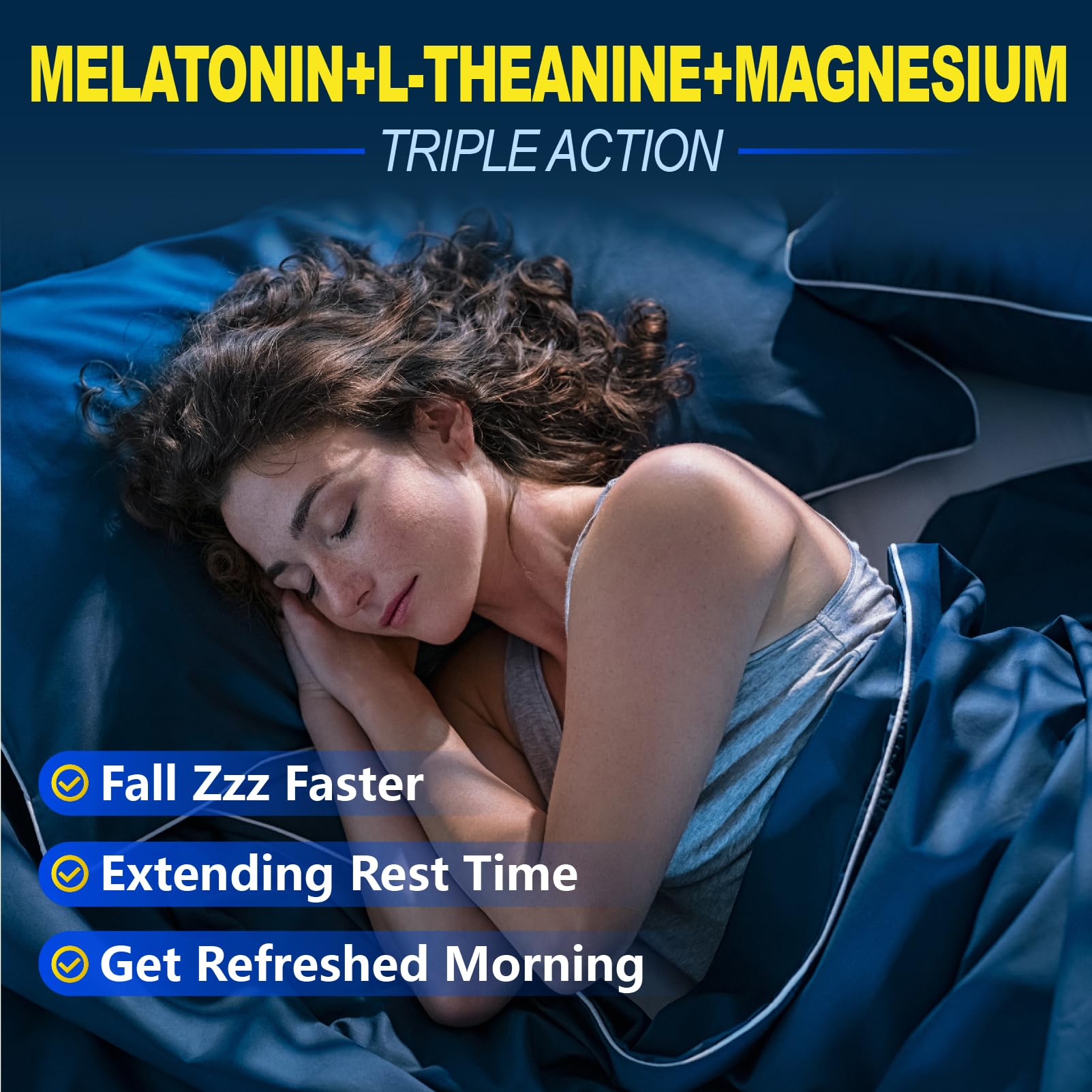 Product label indicating 20mg melatonin per gummy