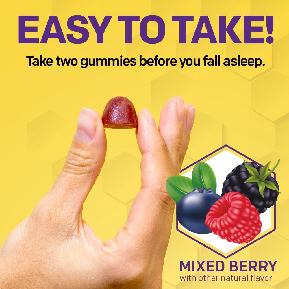 Chamomile, melatonin and magnesium ingredients