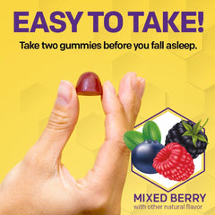 Chamomile, melatonin and magnesium ingredients