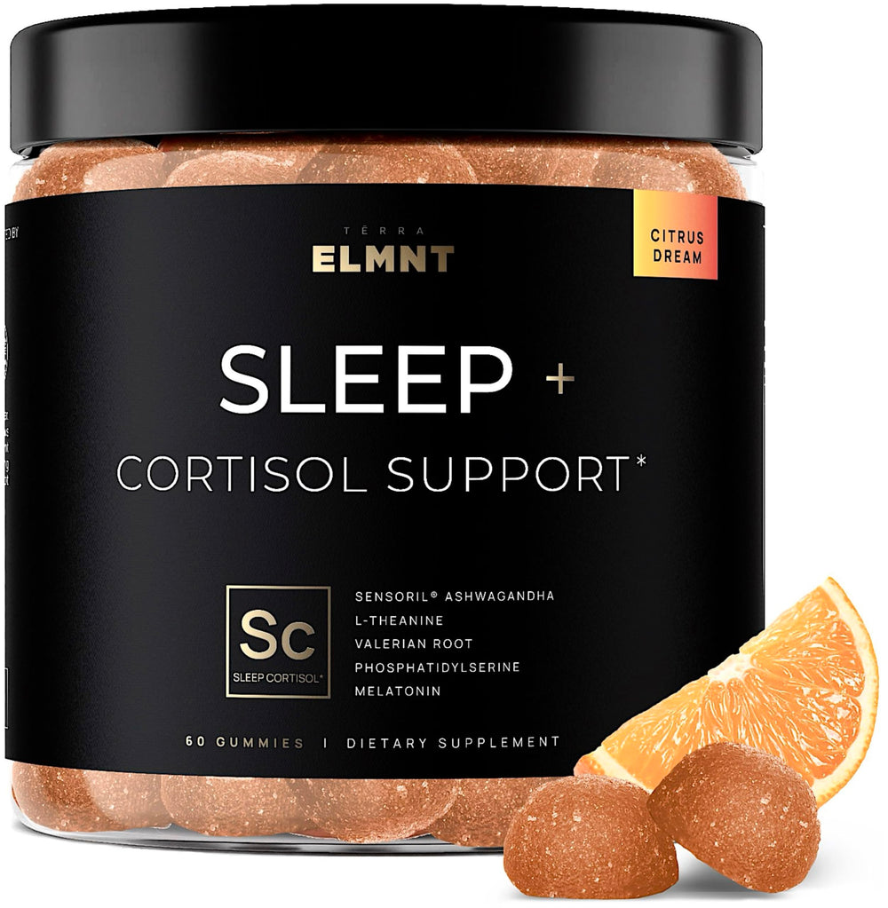 Front view of melatonin XR sleep gummies packaging