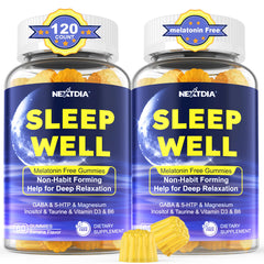 Melatonin-free sleep gummies bottle pack 1