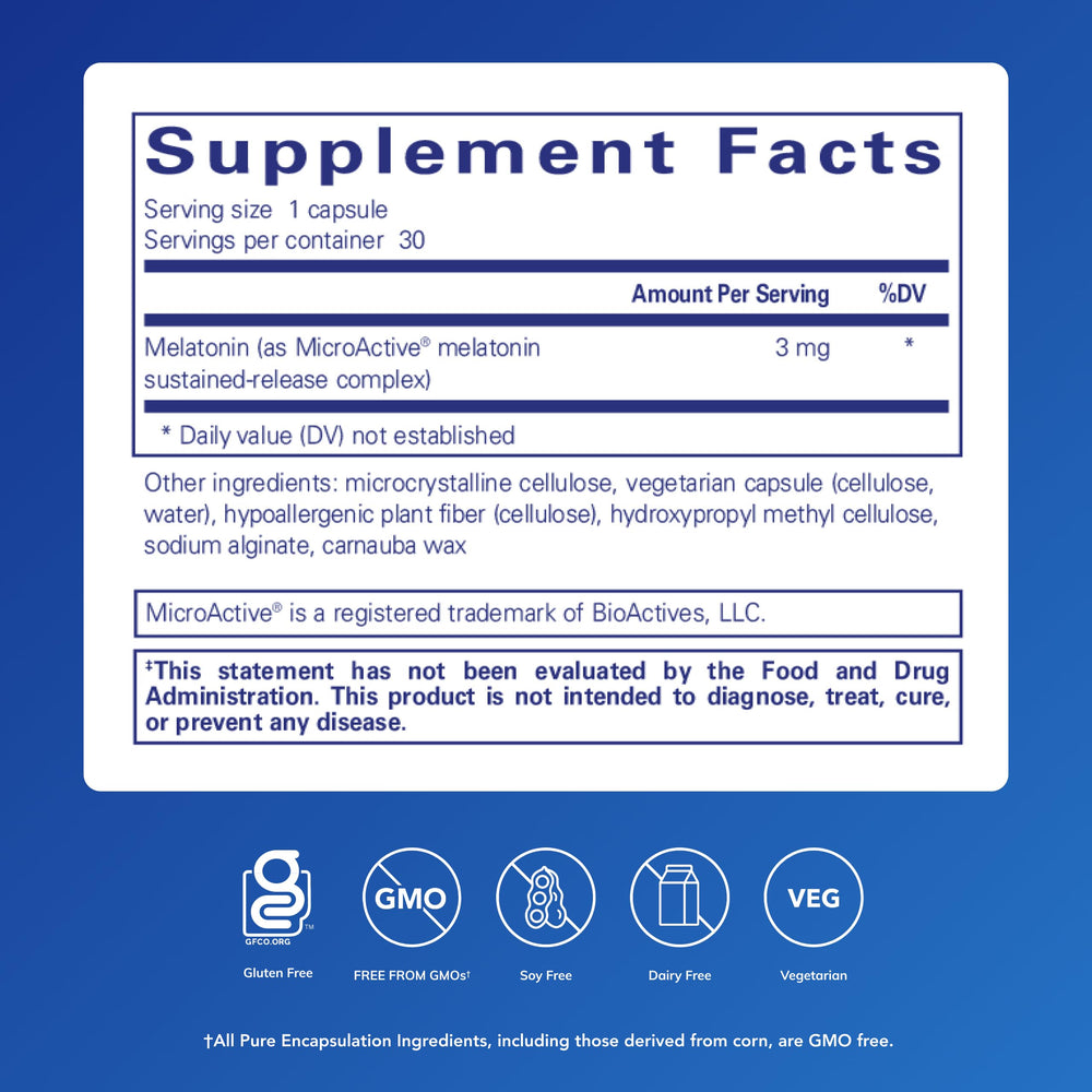 Front label of Melatonin-SR Extended Release showing 6-hour sleep support