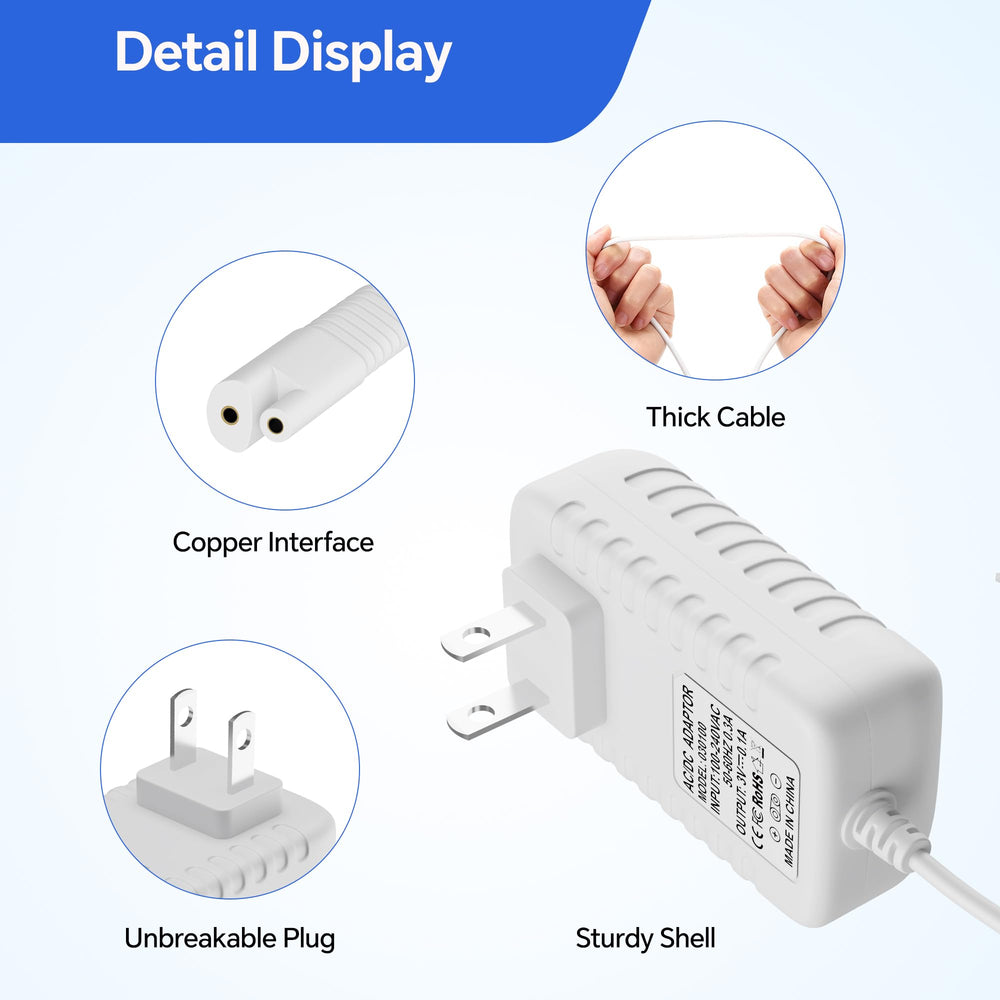 Meliya 3V Water Flosser Charger WP462