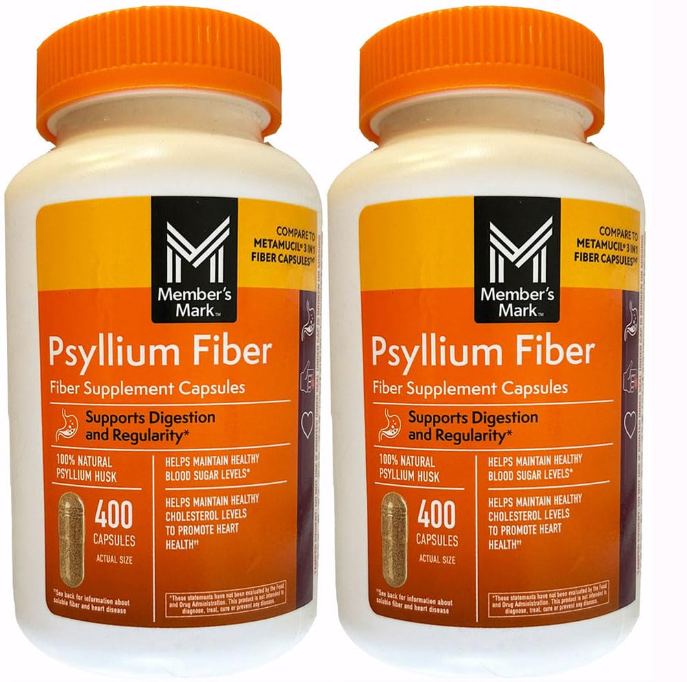 Member's Mark Fiber Capsules 2-Pack 400 Count – front view