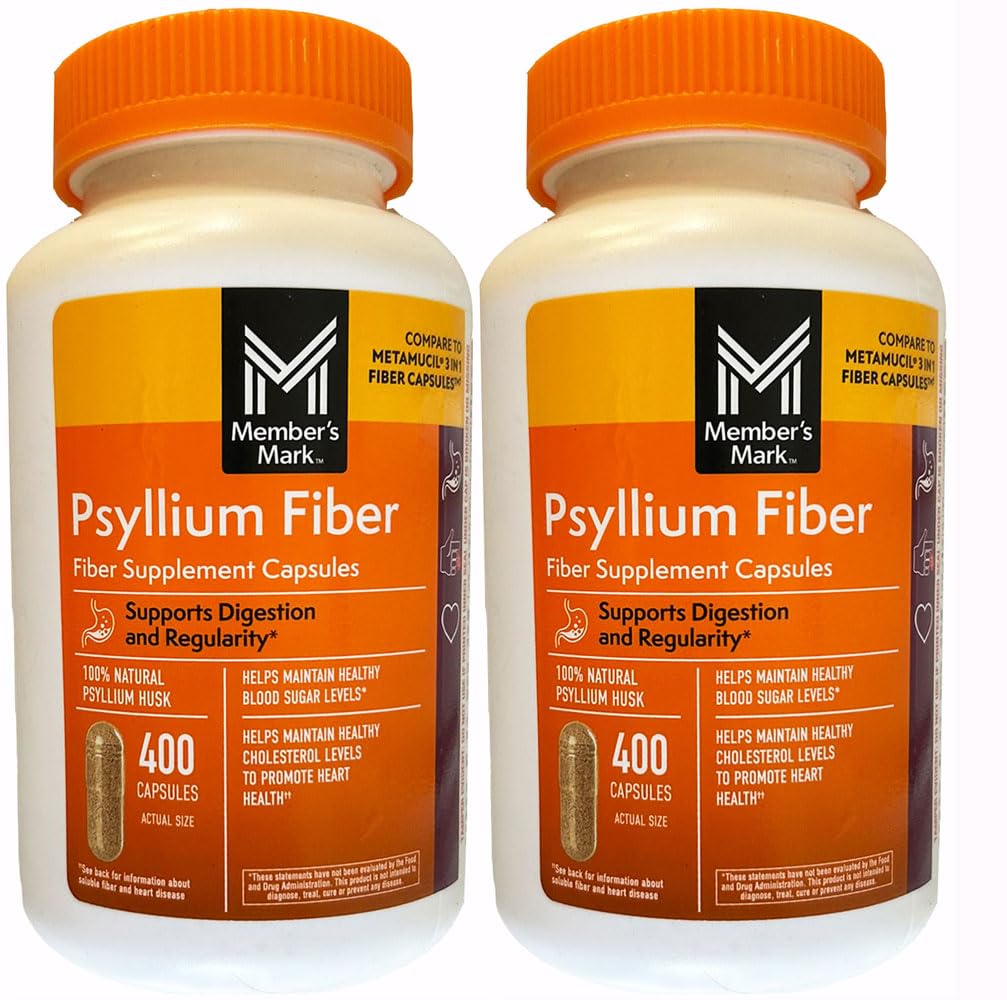 Member's Mark Fiber Capsules 2-Pack 400 Count – front view