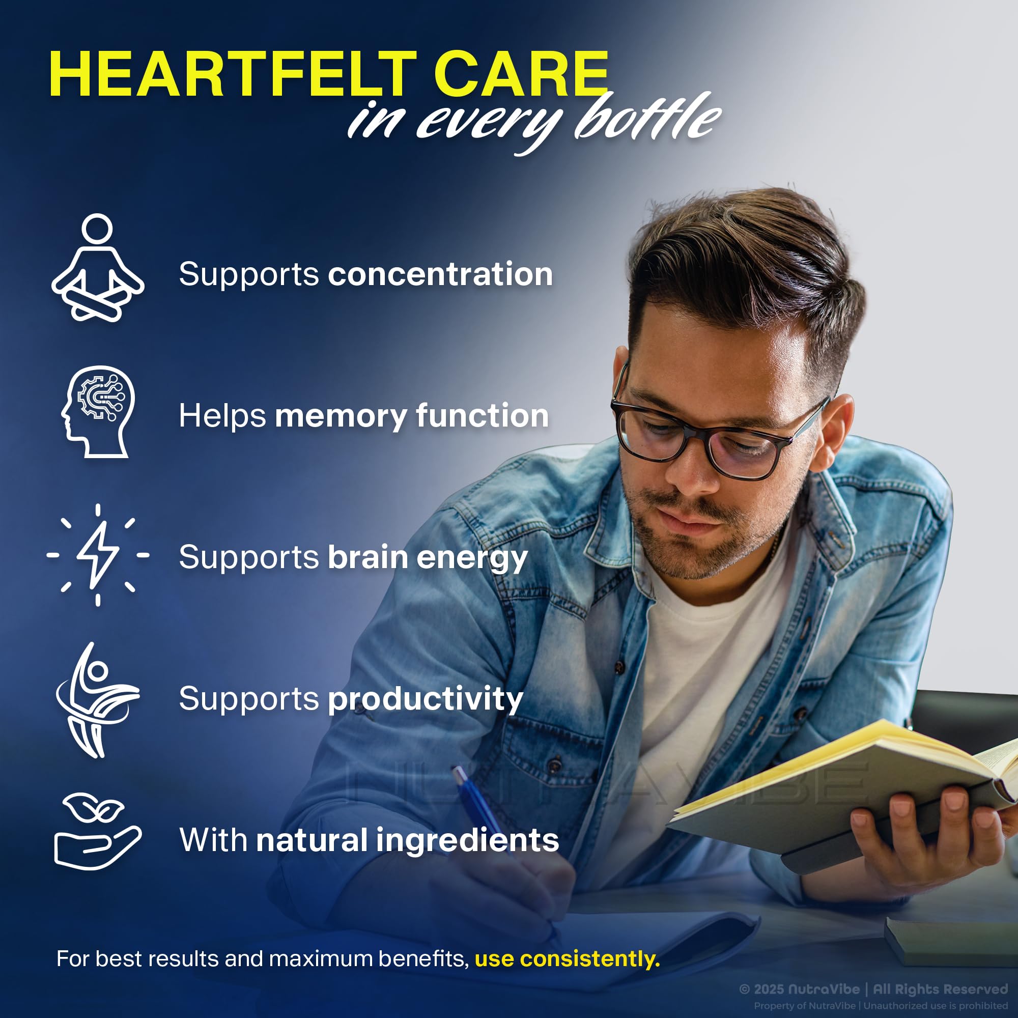 Natural liquid blend dropper for Memo Core