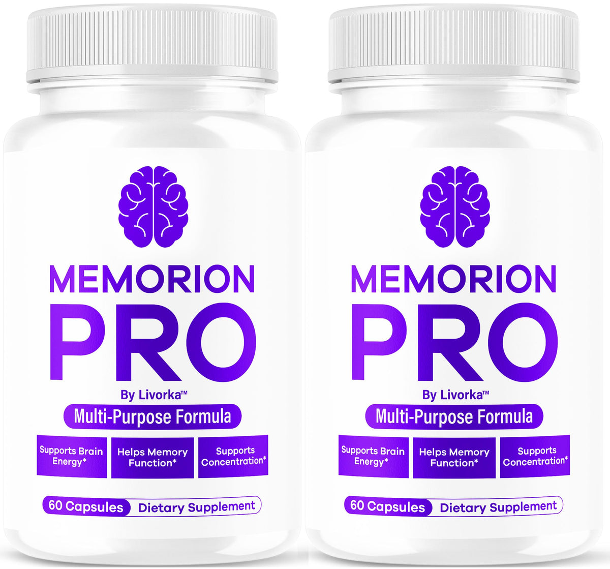 Memorion Pro 2-Pack capsules