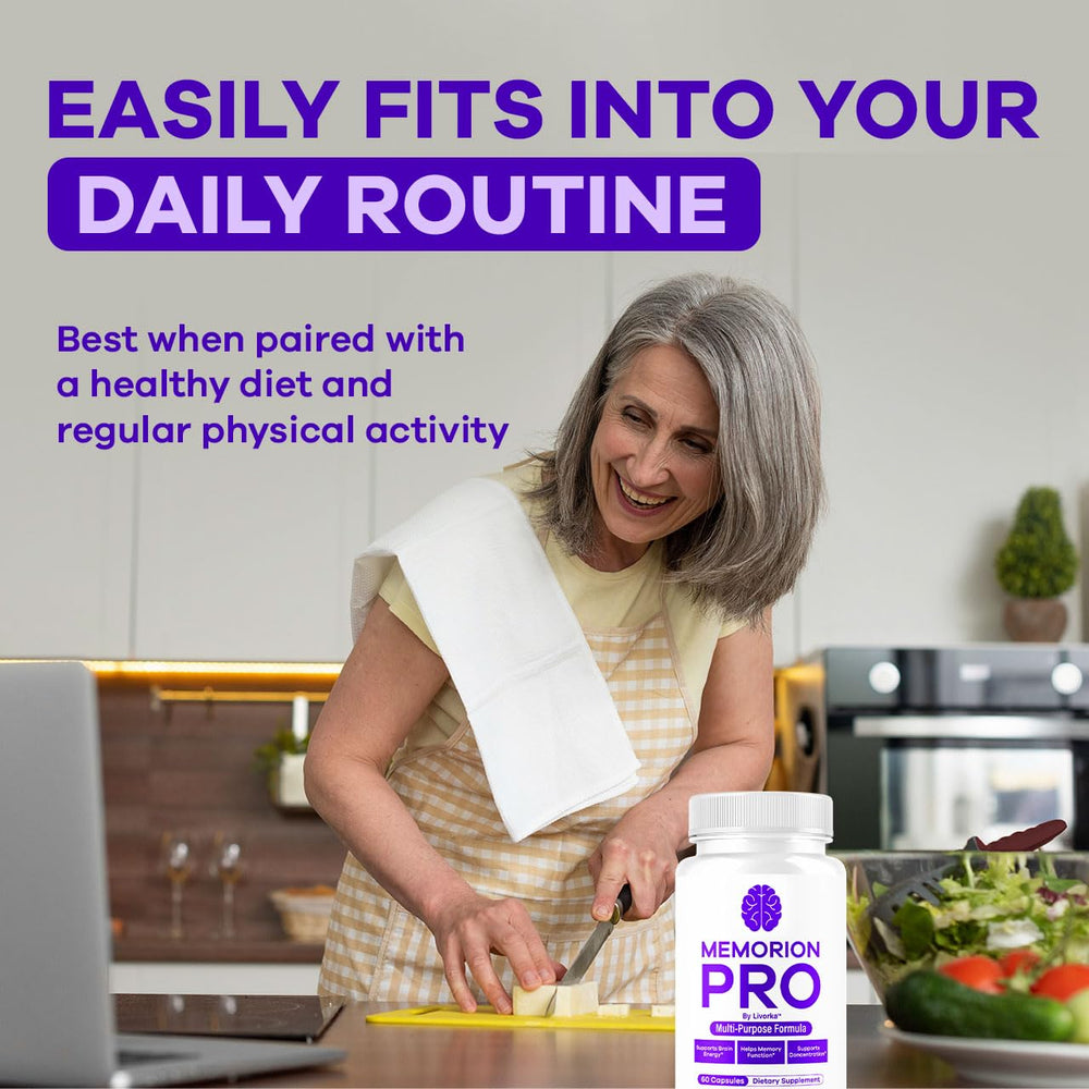 Memorion Pro advanced formula packaging