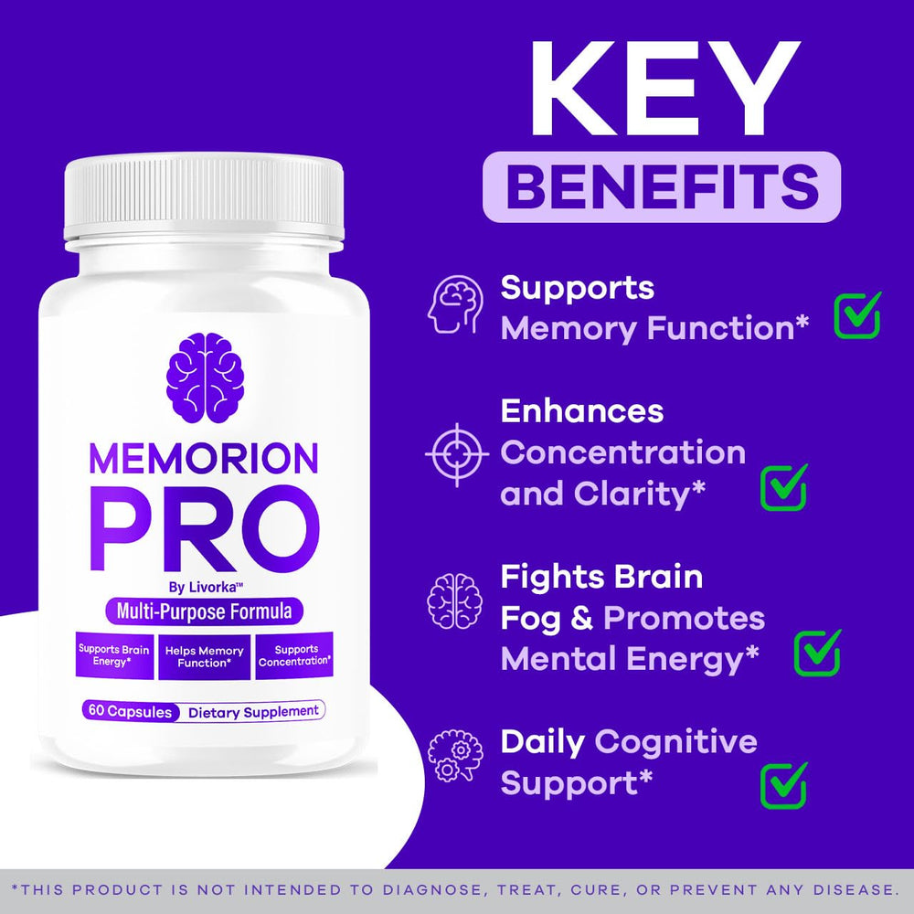 Close-up of Memorion Pro capsules