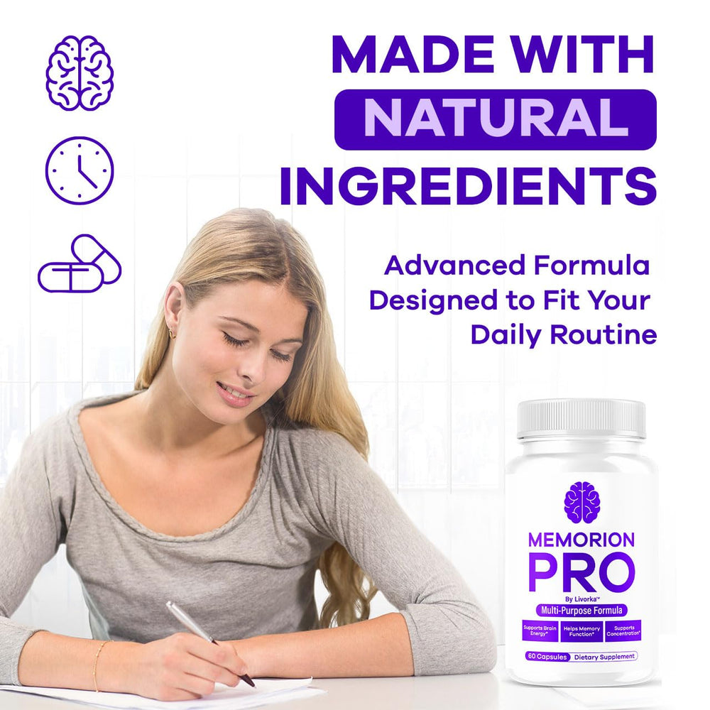 Memorion Pro memory focus capsules