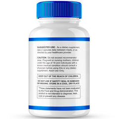 Memory Defender Brain and Memory Supplement bottle label