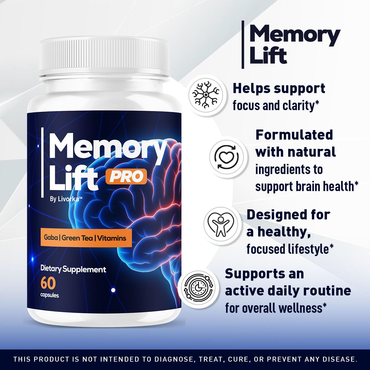 Memory Lift Pro capsules close-up