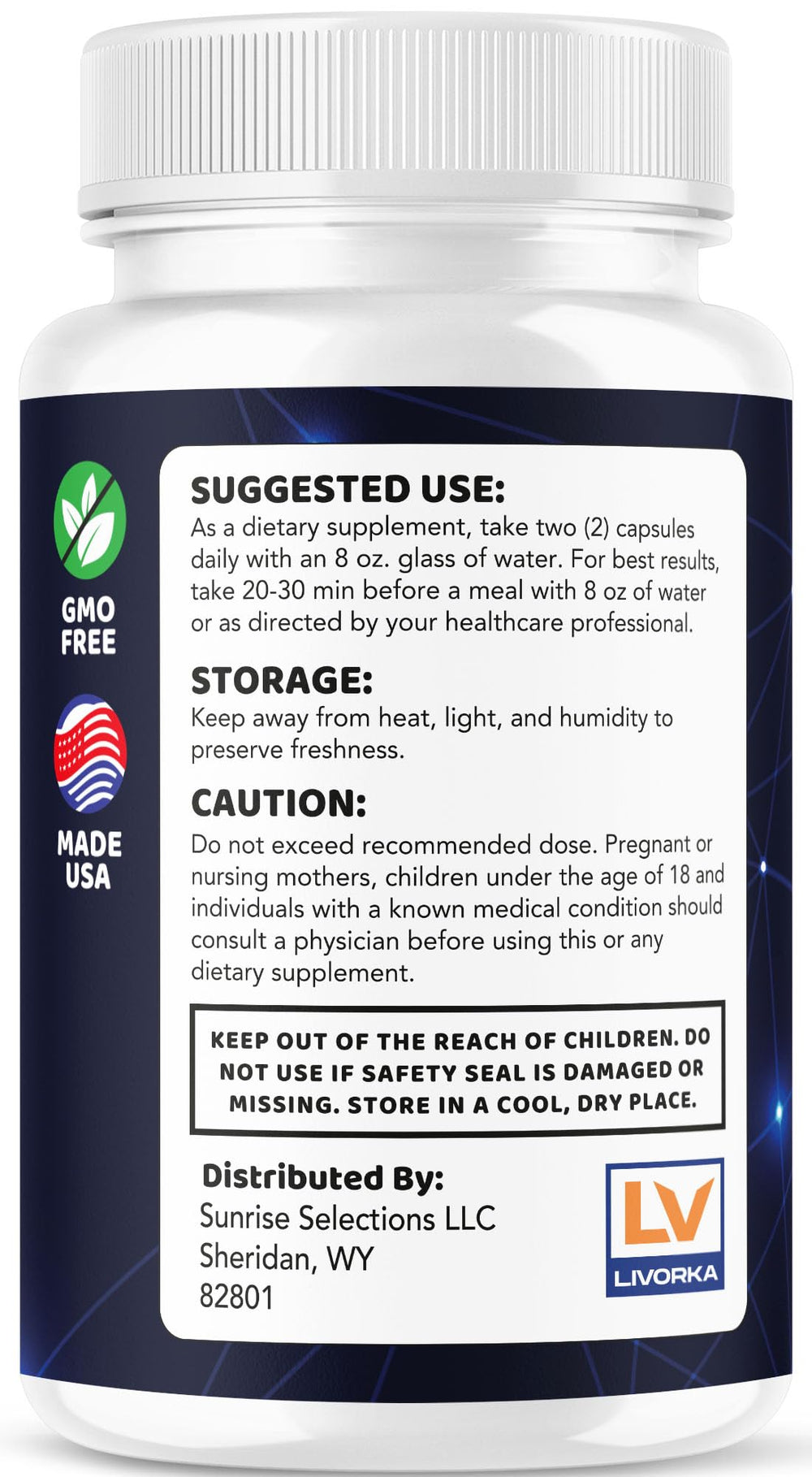 Memory Lift Pro pills and bottle on display