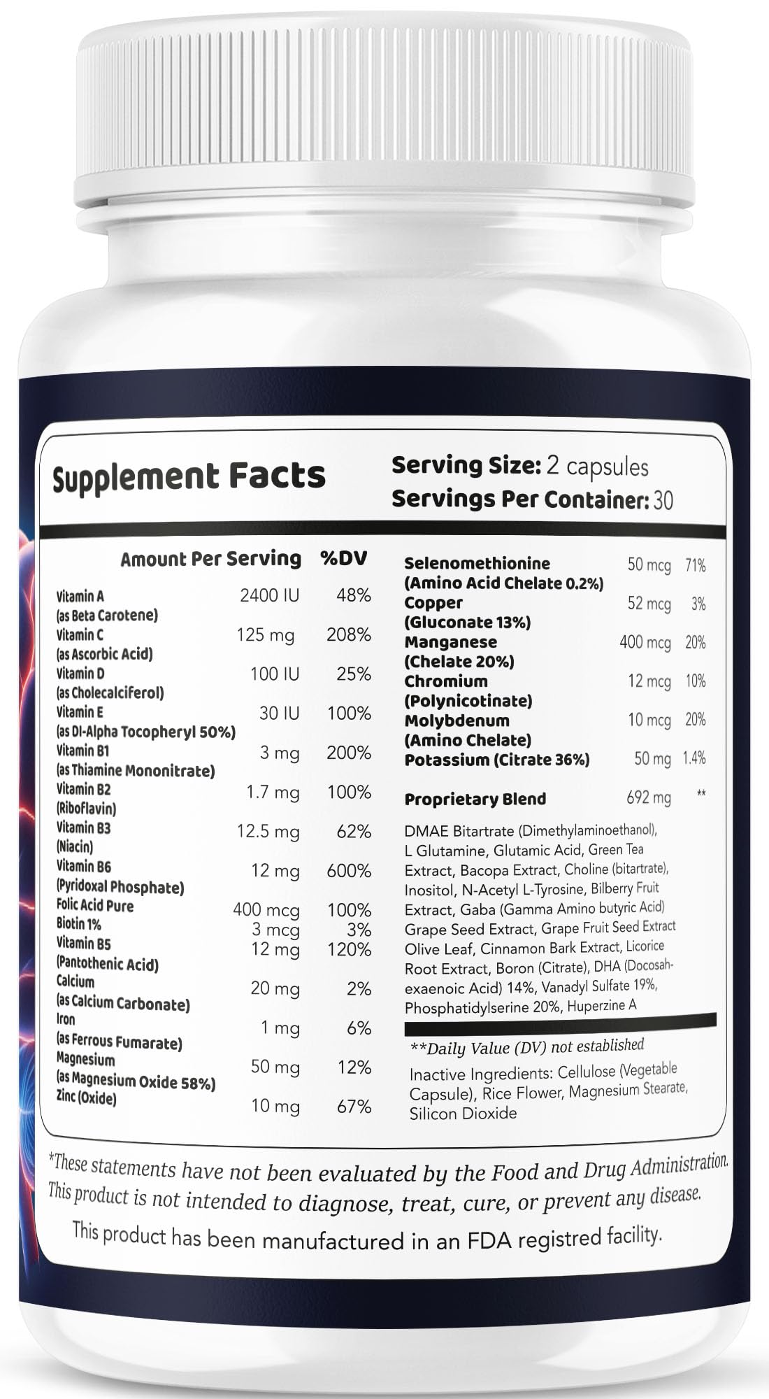 Brain health supplement scene with Memory Lift Pro