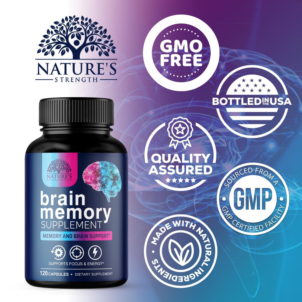 Memory support capsules in bottle