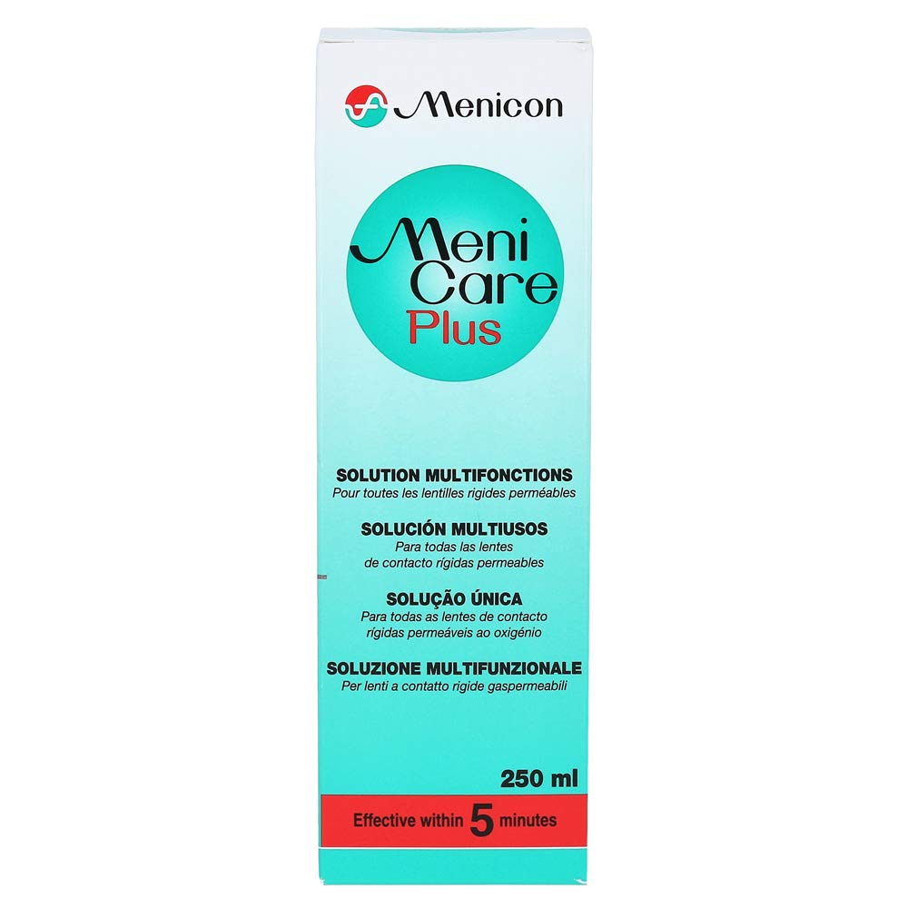 MeniCare Plus used with rigid gas permeable (RGP) lenses