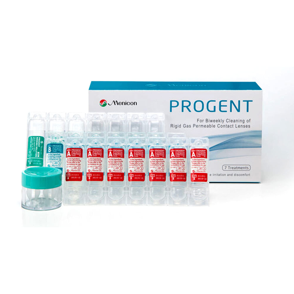 Menicon Progent 7 Treatments Pack front view