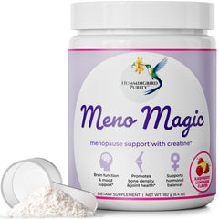 Front label of Meno Magic Menopause Supplement