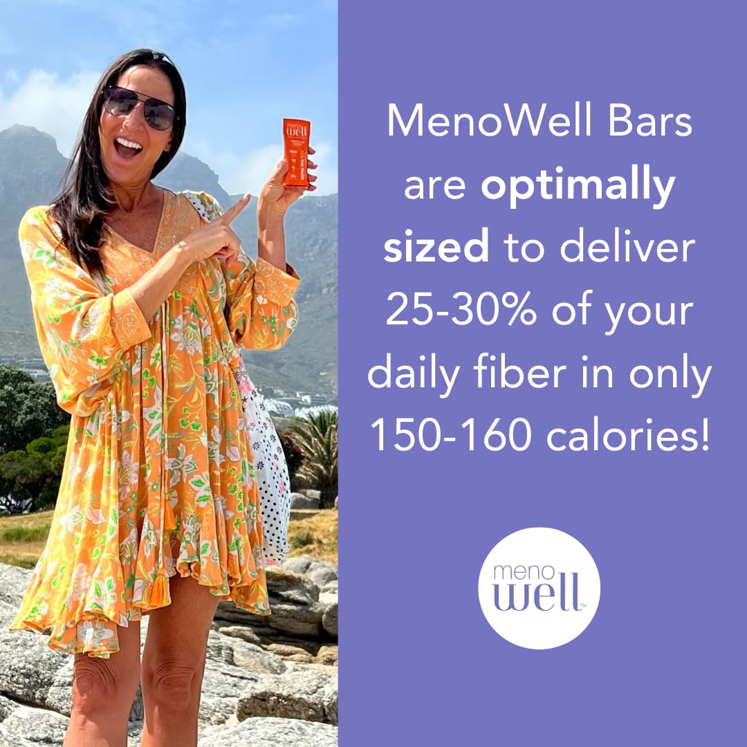 MenoWell bar as on the go snack for quick energy during busy days.