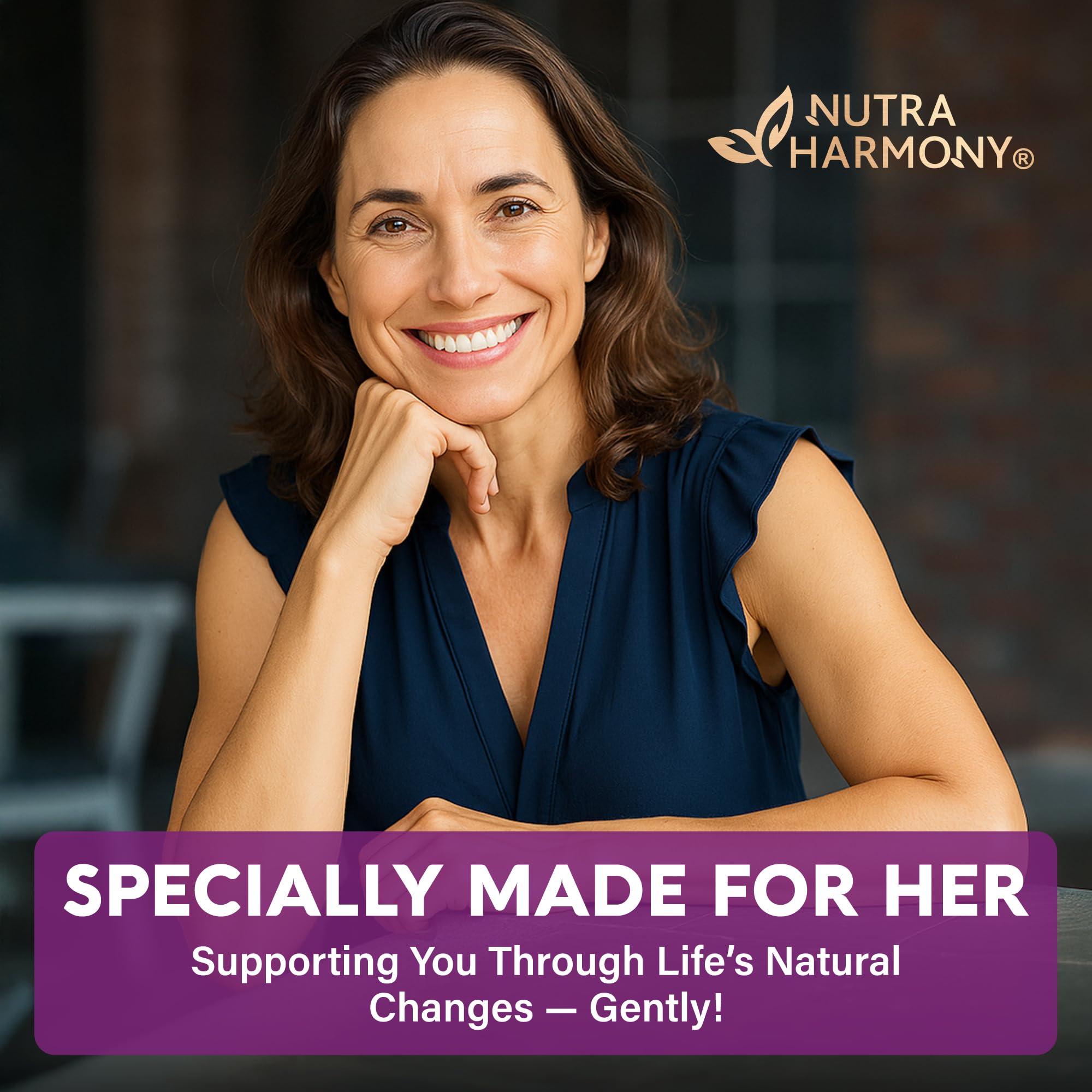 Key herbs: Black Cohosh and Dong Quai in the blend