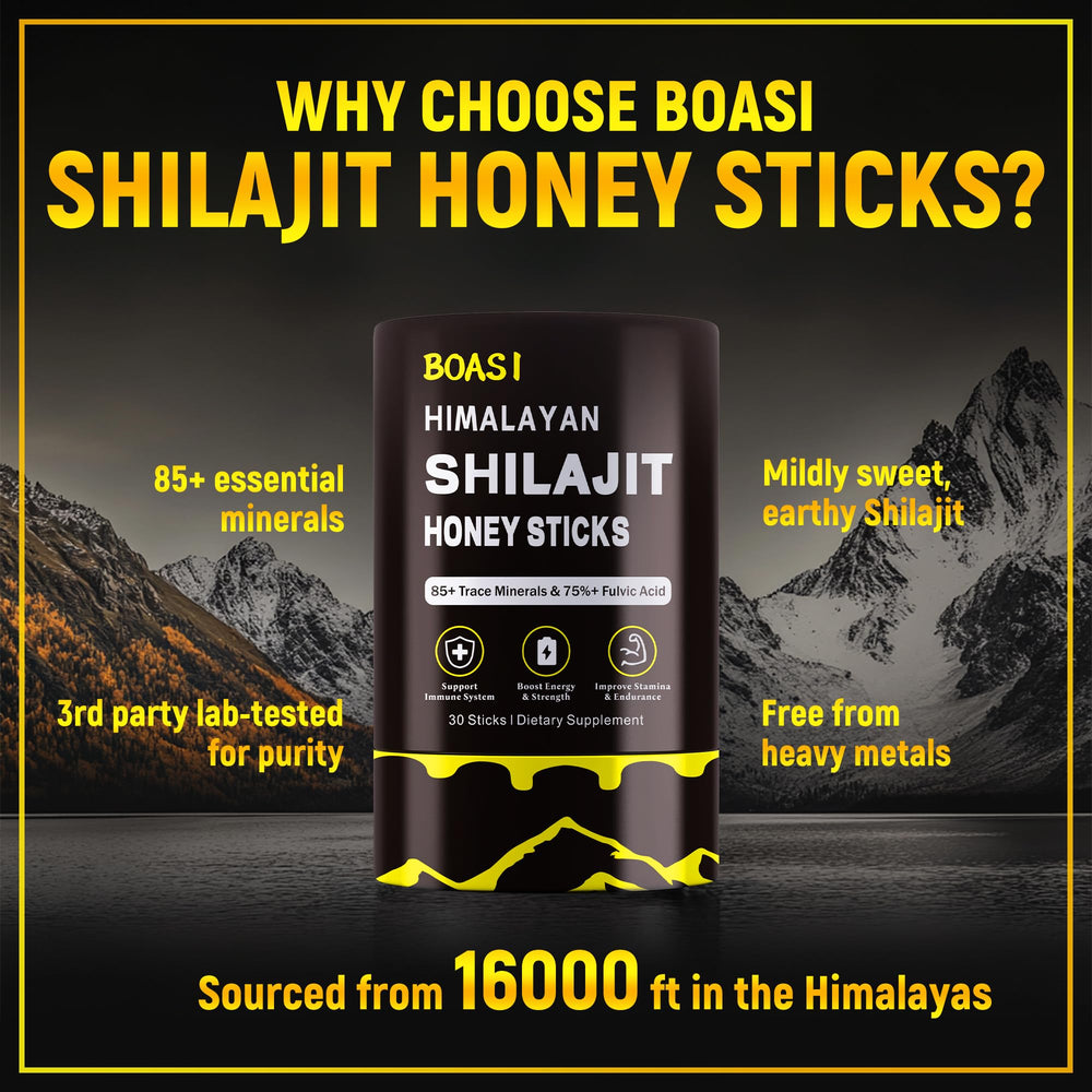 Natural Himalayan Shilajit with saffron and honey