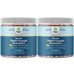 Men's multivitamin gummies with superfood complex